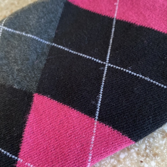 NEW LISTING Thigh High Argyle Print Socks - Picture 3 of 5